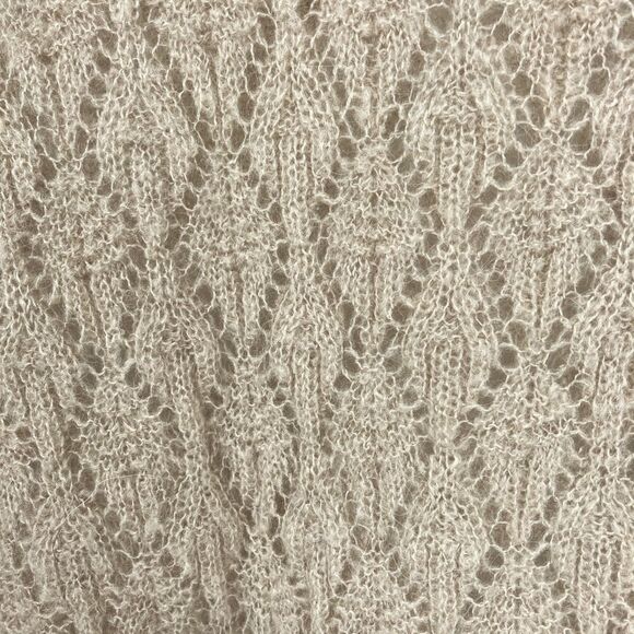 Free People Taupe Say Hello Oversize Women’s Sweater S - Picture 7 of 9